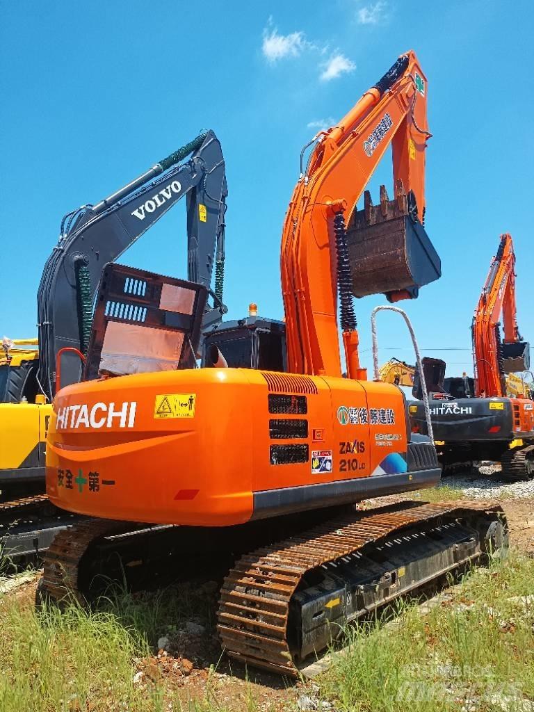 Hitachi ZX 210 Gravemaskiner for avfallshåndtering