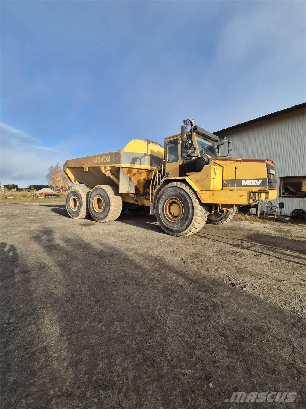 Scania MOXY MT40B Rammestyrte Dumpere