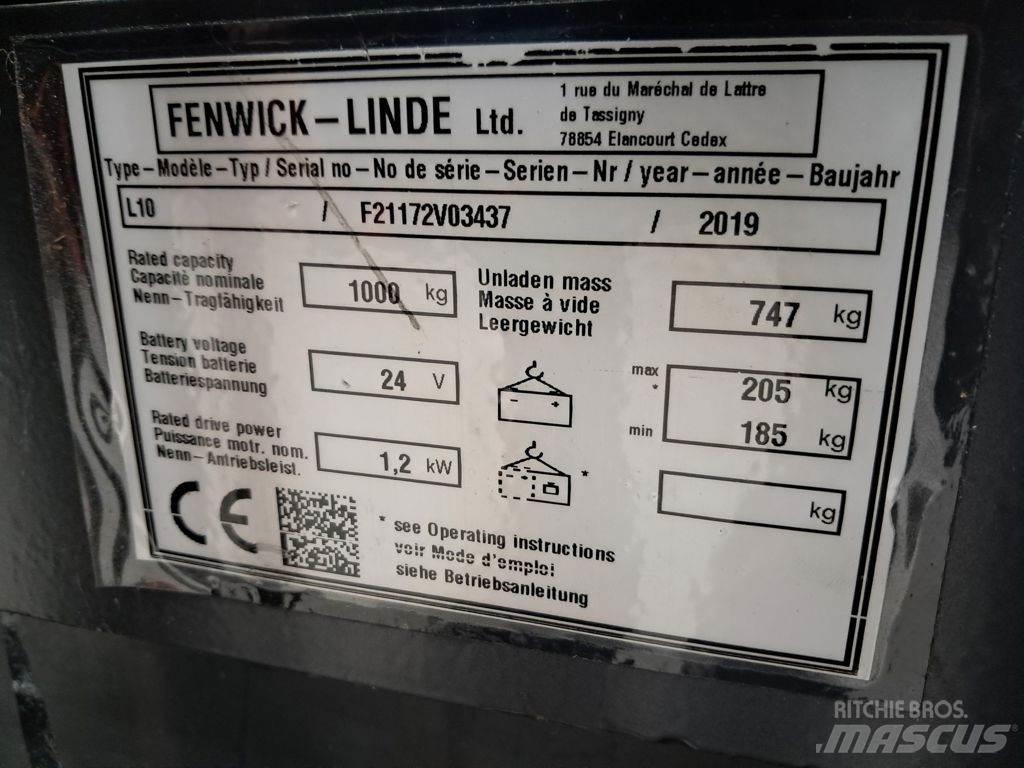 Linde L10 Ledestablere