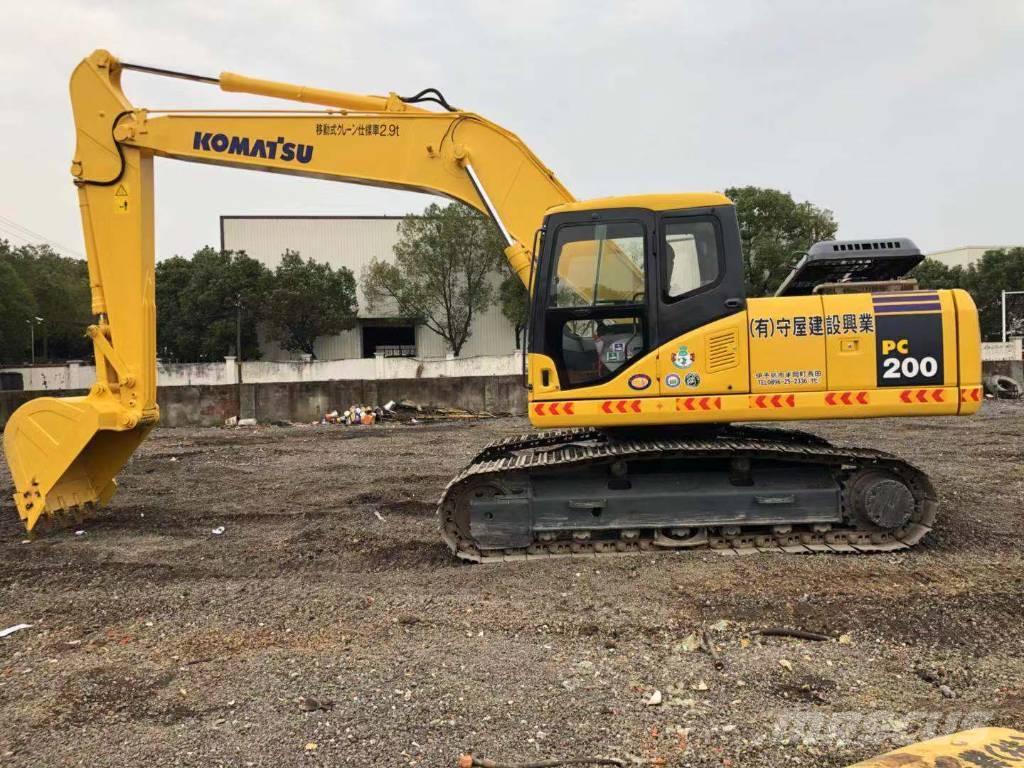 Komatsu pc200-7 Beltegraver