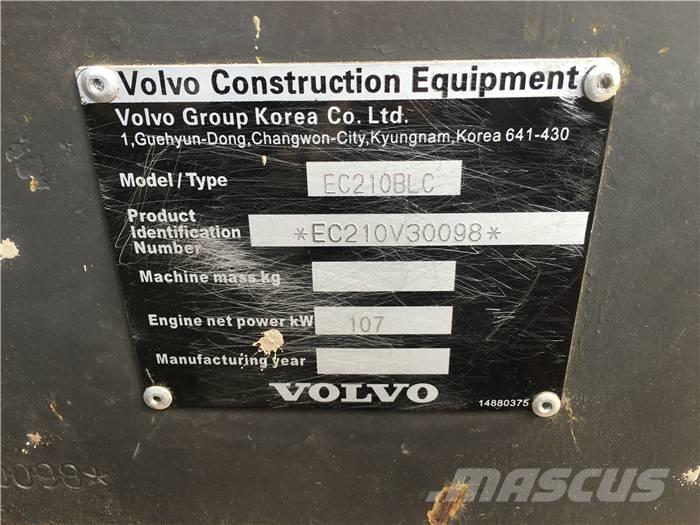 Volvo EC 210 B LC Beltegraver