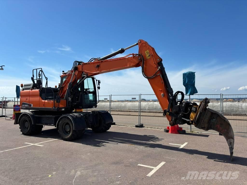 Doosan DX 160 W Hjulgravere