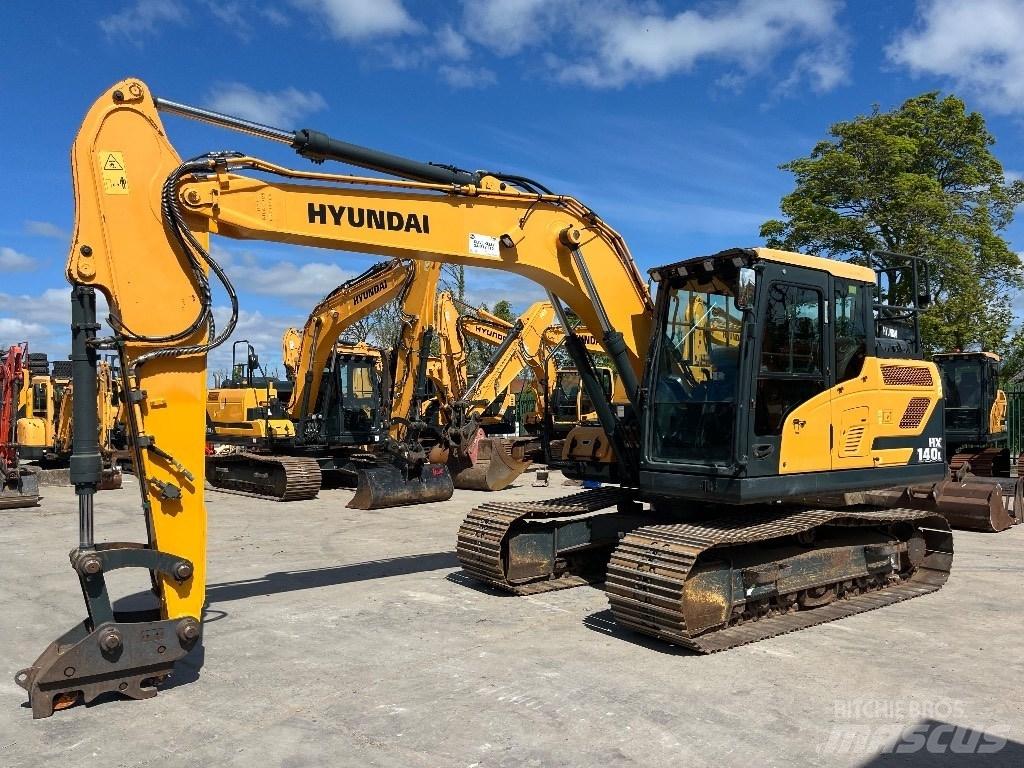 Hyundai HX140L Beltegraver
