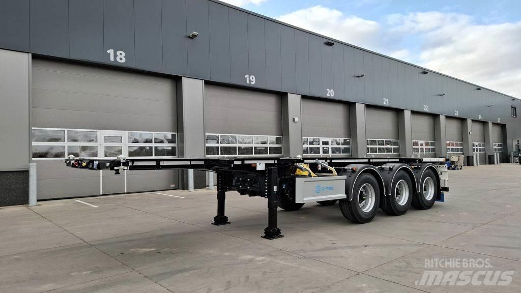 D-tec CC-2030-3-F Containerchassis Semitrailere