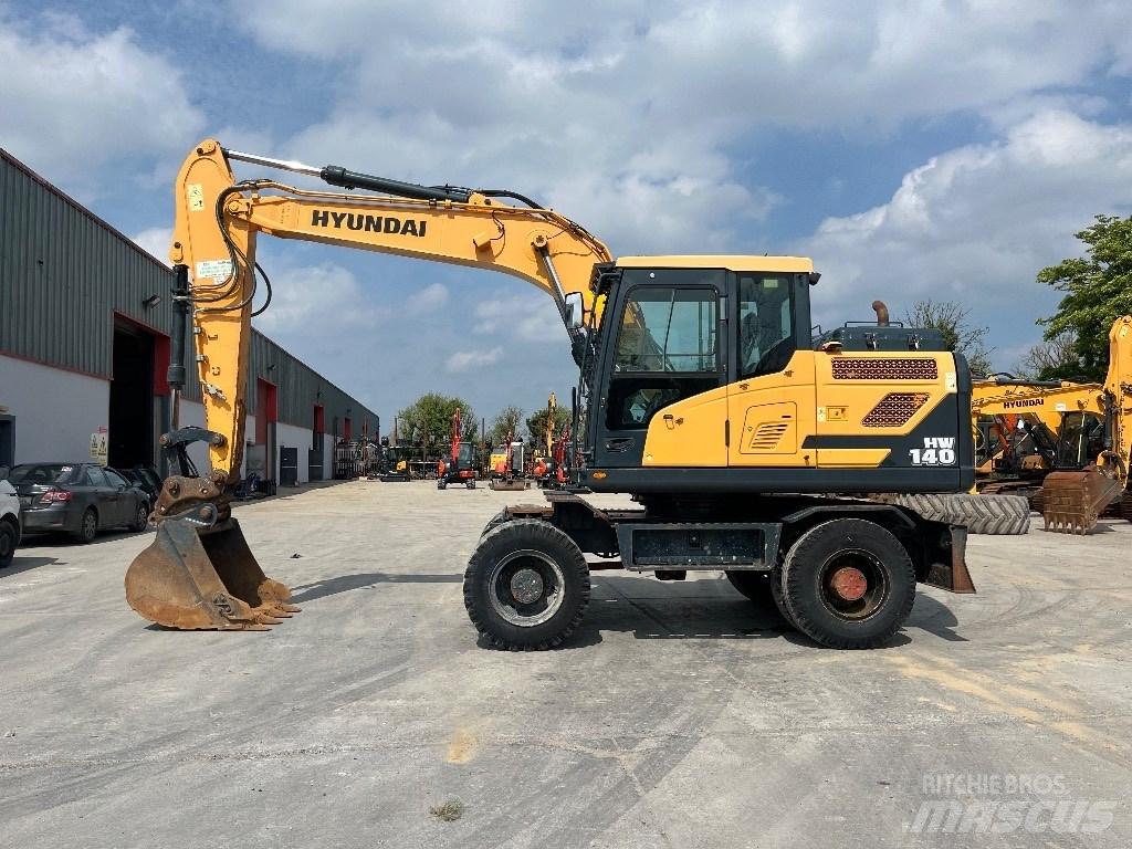 Hyundai HW140 Hjulgravere