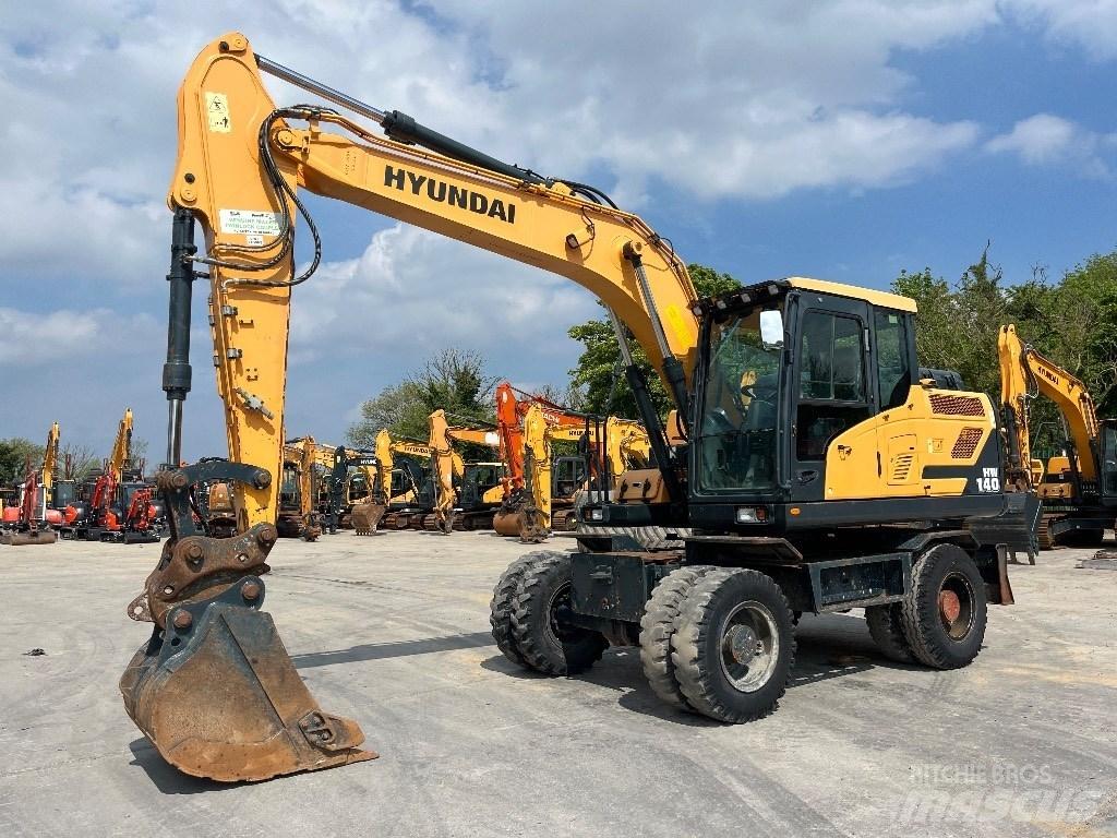 Hyundai HW140 Hjulgravere