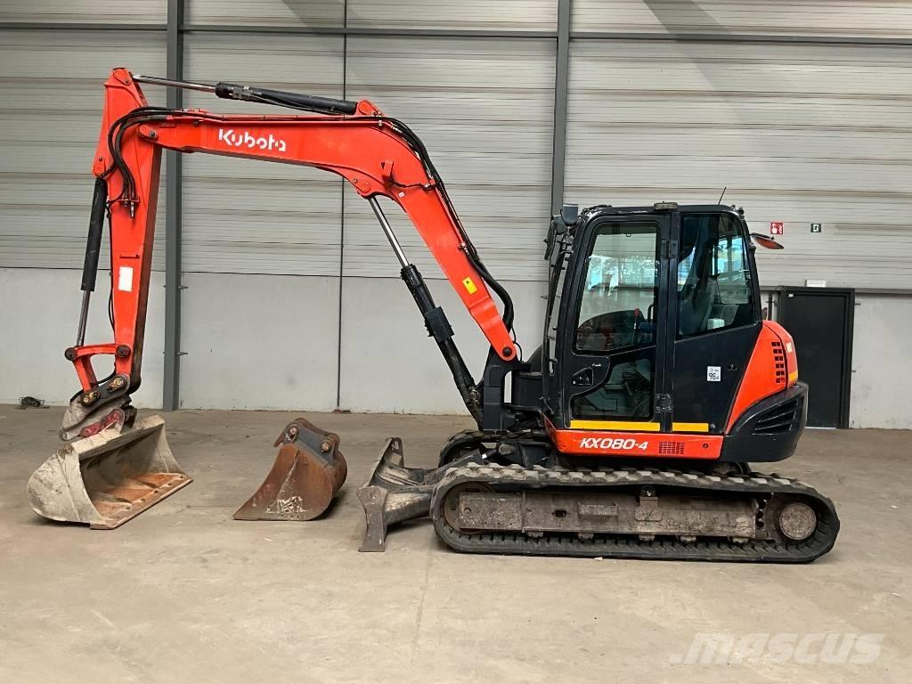 Kubota KX 080-4 Midigravere 7 - 12t
