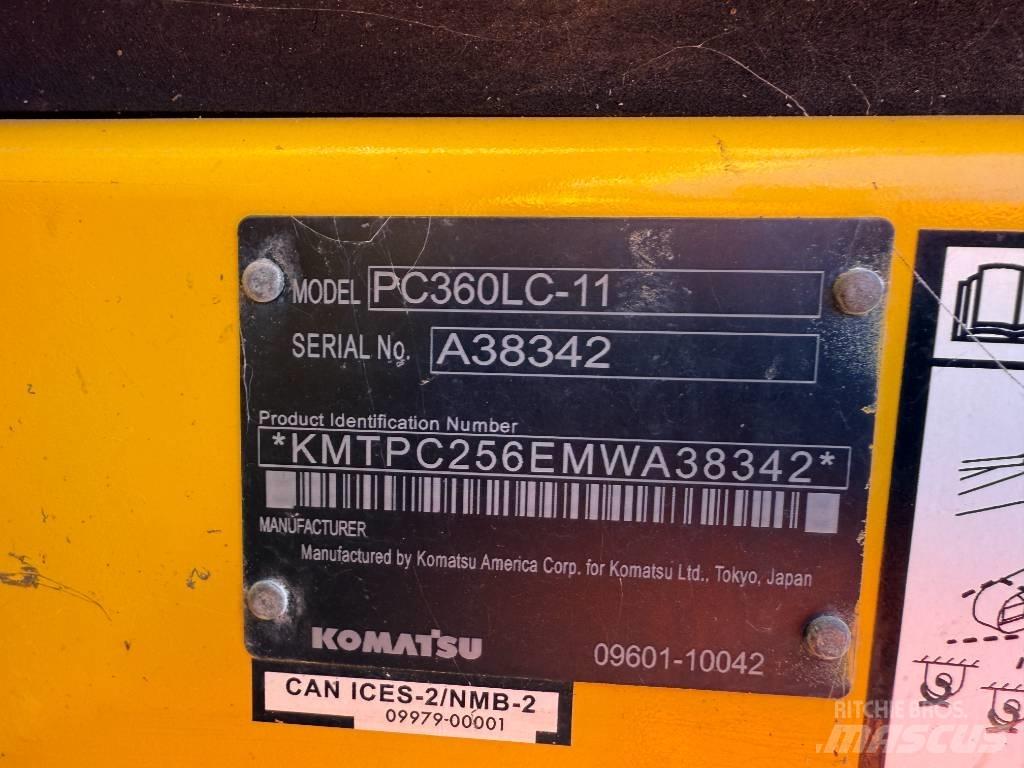 Komatsu PC360LC-11 Beltegraver