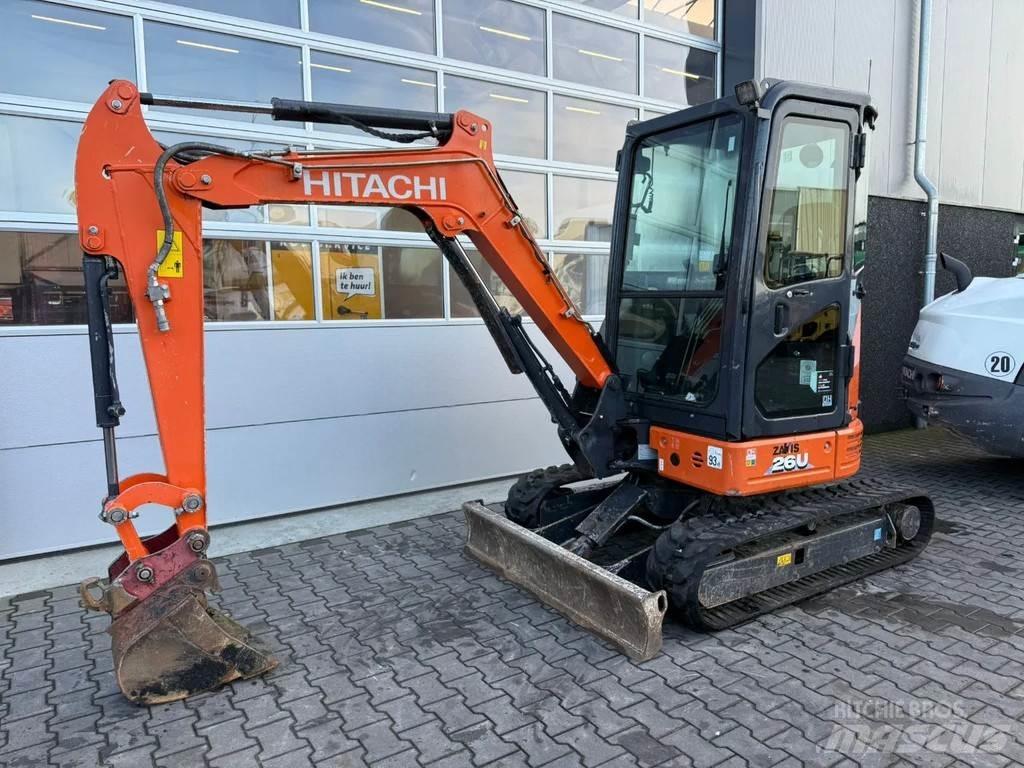 Hitachi ZX26U-6 CR Minigravere <7t
