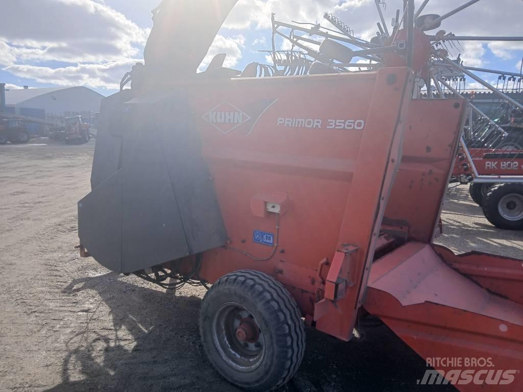 Kuhn Primor 3560 Rundballerivere, -kuttere og -utpakkere