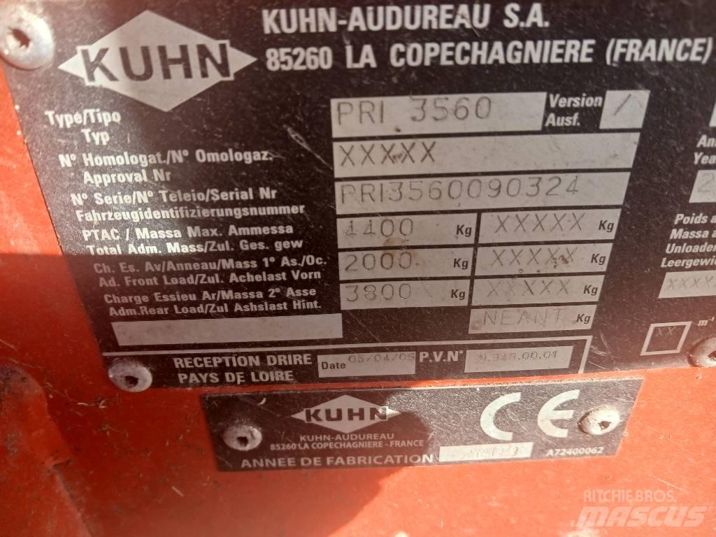Kuhn Primor 3560 Rundballerivere, -kuttere og -utpakkere