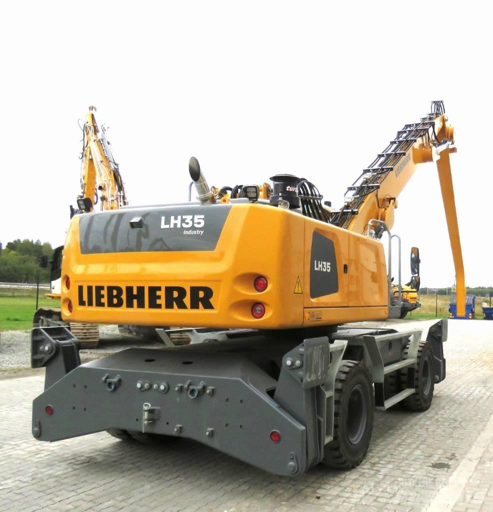 Liebherr LH35 Gravemaskiner for avfallshåndtering