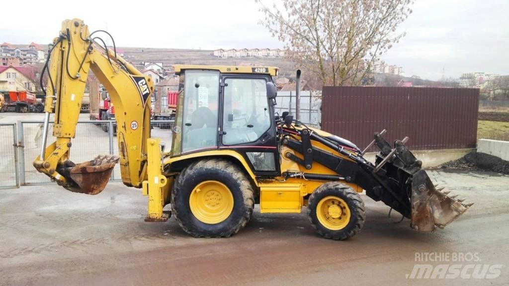 CAT 428D Traktorgravere
