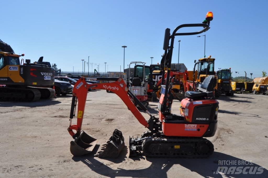 Kubota K 008-5 Minigravere <7t
