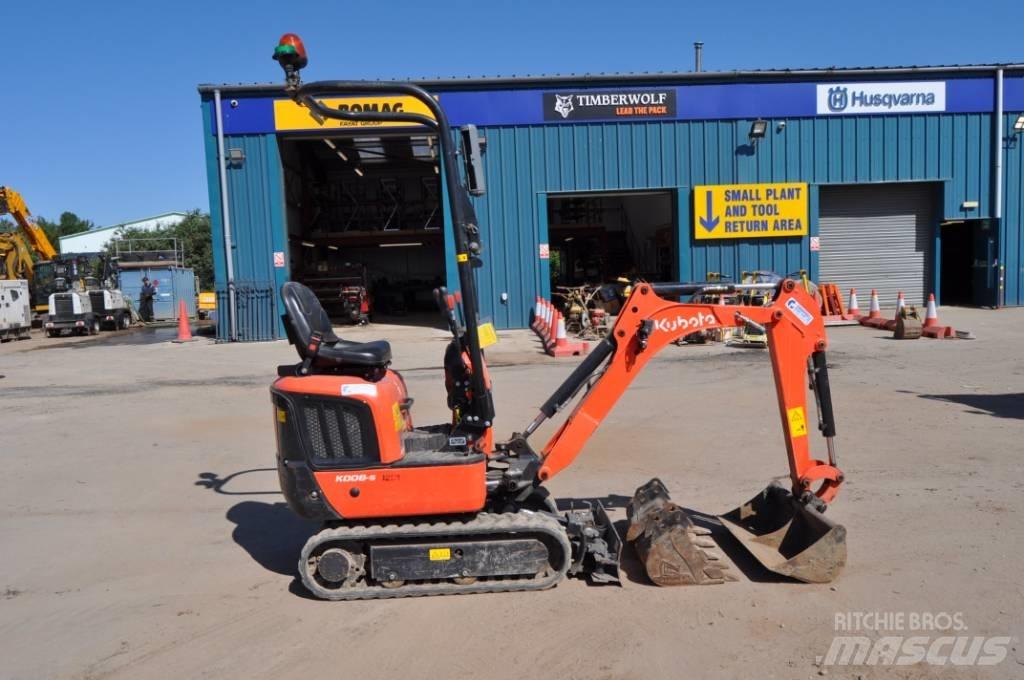 Kubota K 008-5 Minigravere <7t