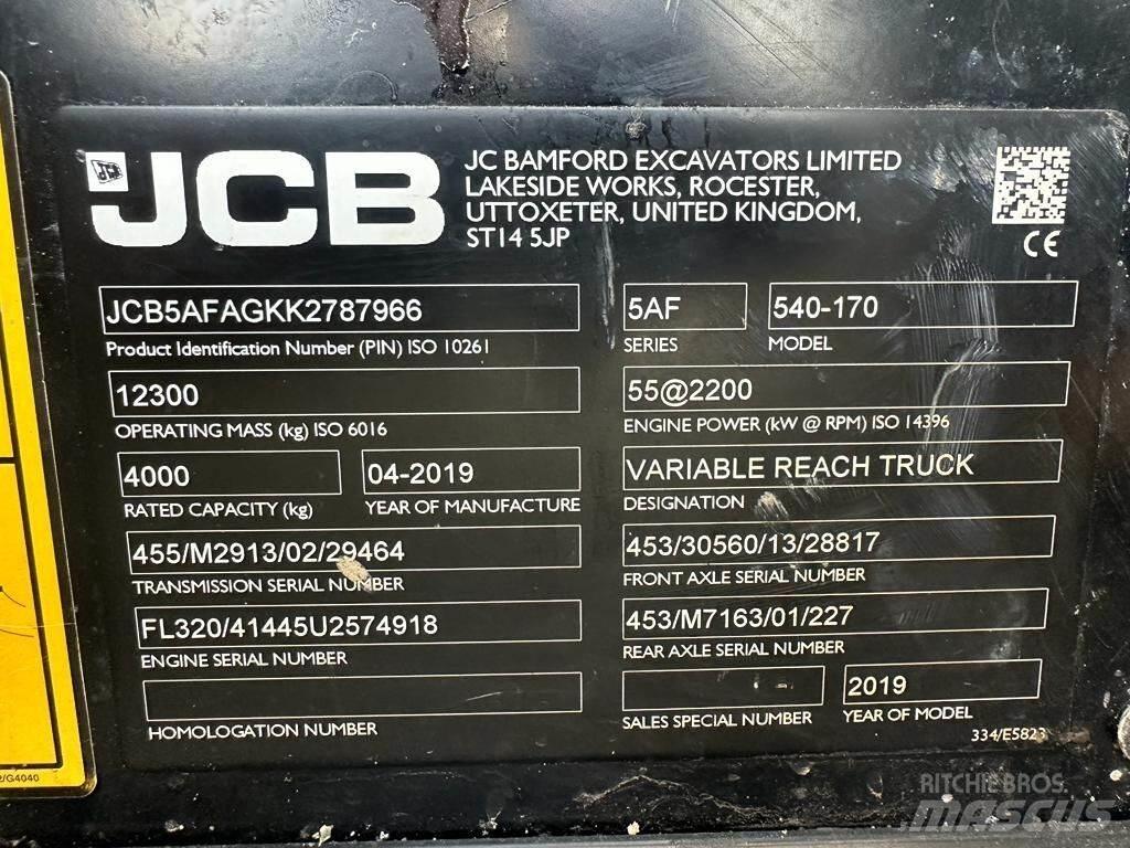 JCB 540-170 Teleskoplastere