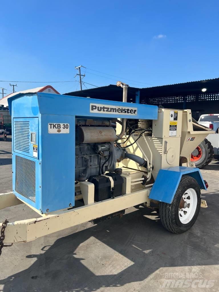 Putzmeister TKB30 Betongpumpe biler
