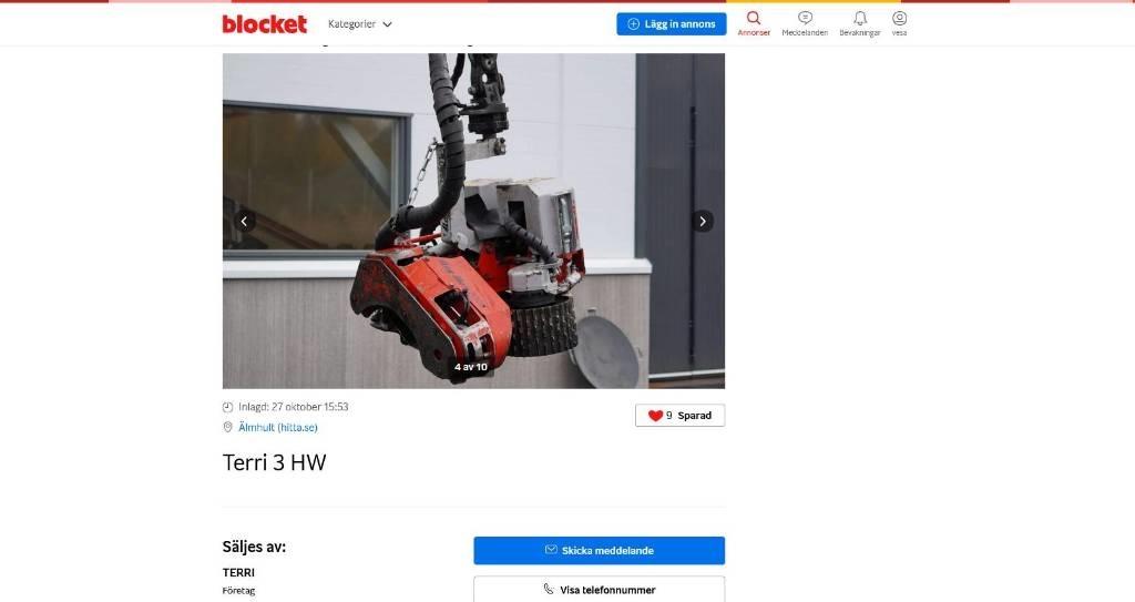 Terri 3HW Hogstmaskiner