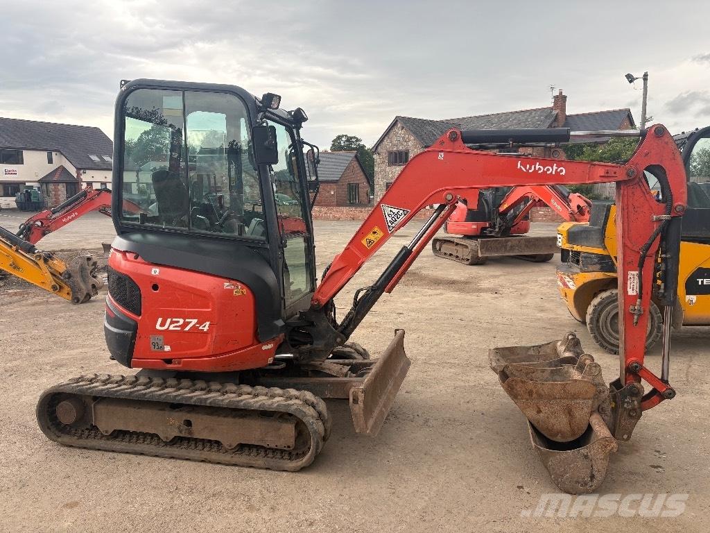 Kubota U 27-4 Minigravere <7t