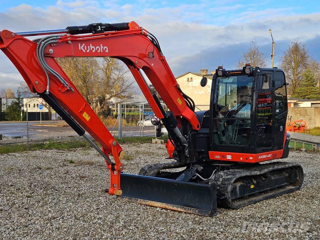 Kubota KX 080-4 Midigravere 7 - 12t