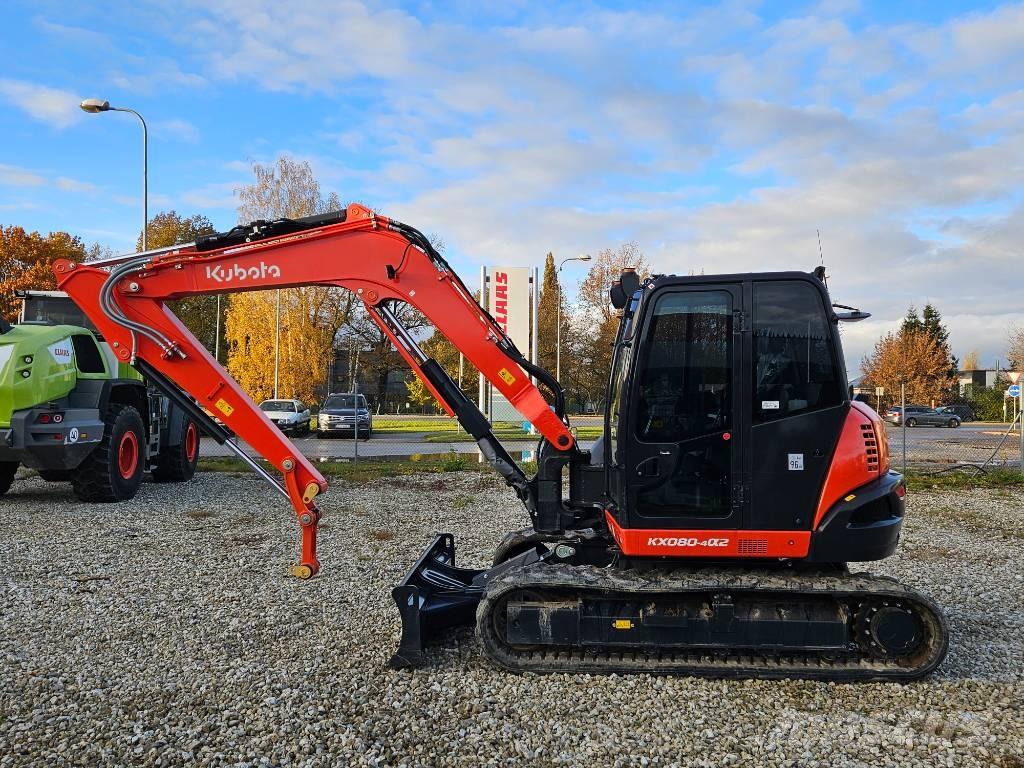 Kubota KX 080-4 Midigravere 7 - 12t