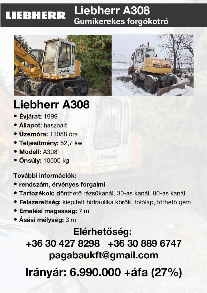 Liebherr A 308 Hjulgravere