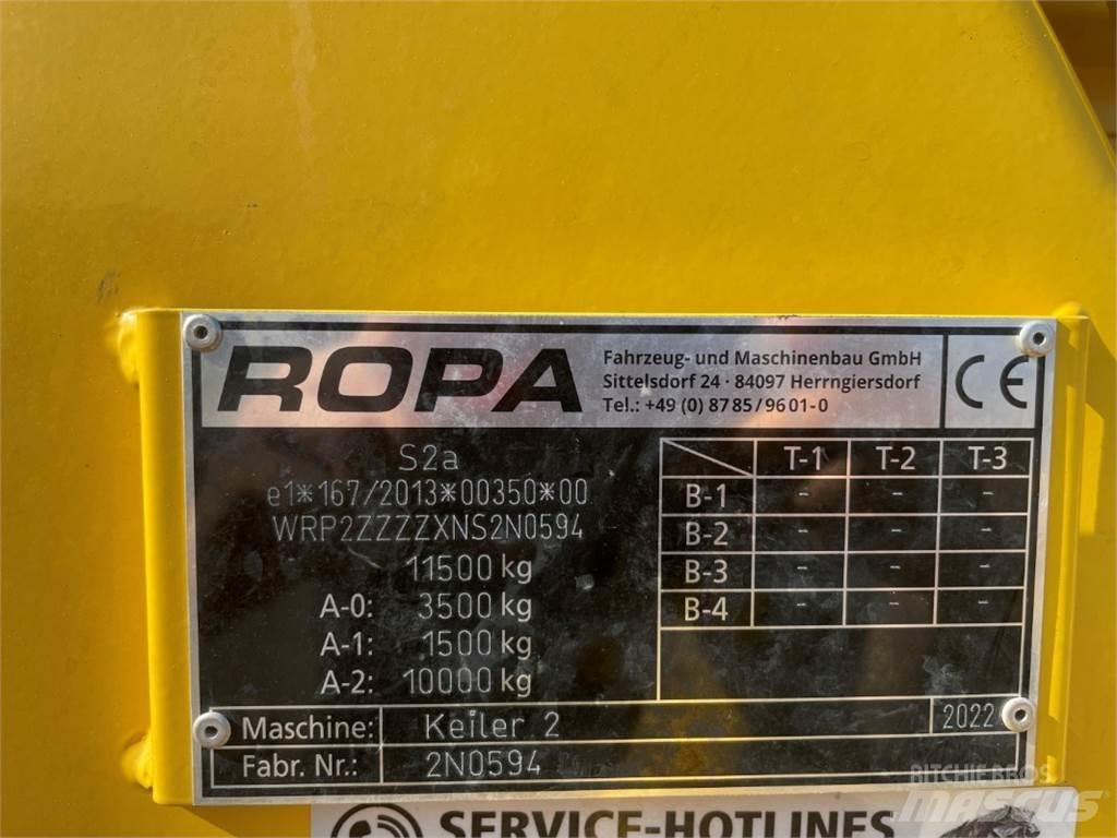 Ropa KEILER 2 Potetopptakere