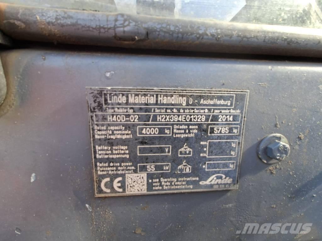 Linde H40D-02 Diesel Trucker