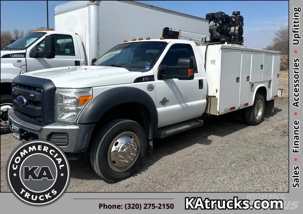 Ford F 550 XL SD Beltegående Kran