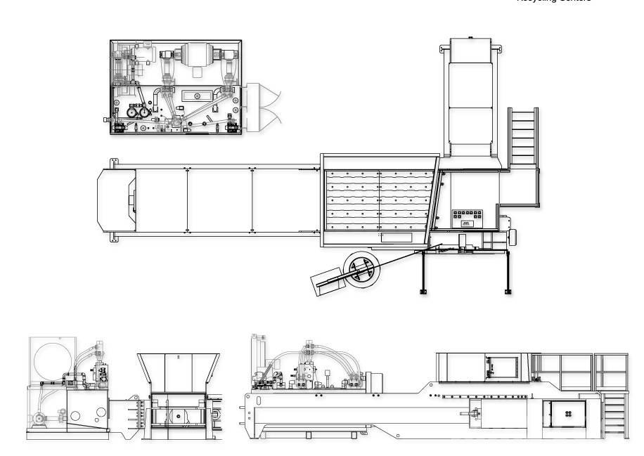 Harris 150S-4-12/9 Avfallskomprimatorer