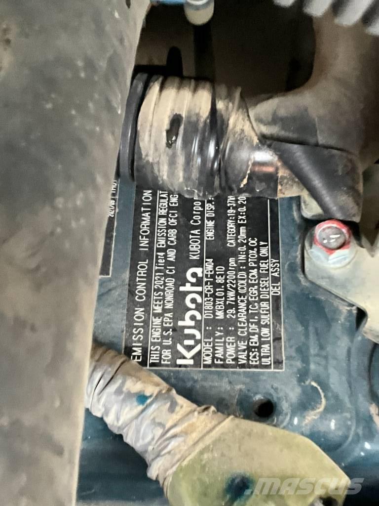 Kubota U 50-5 Minigravere <7t