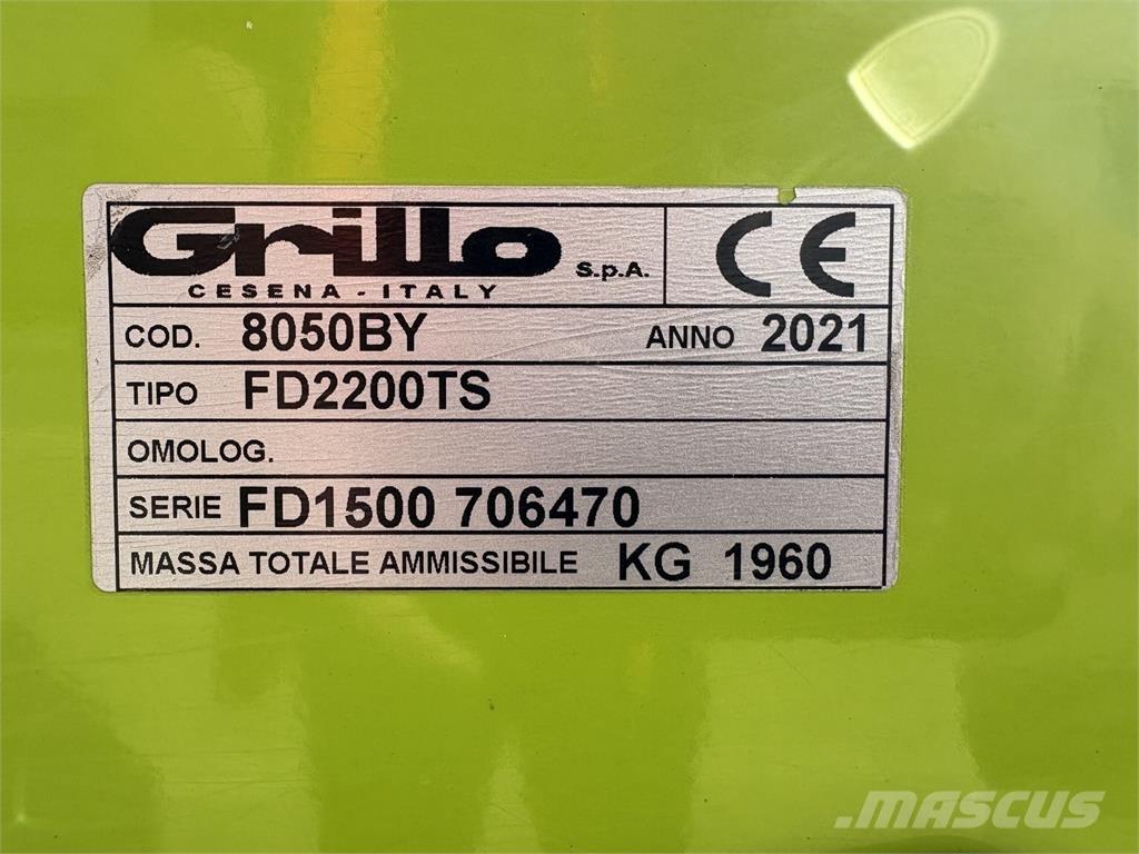 Grillo FD2200TS Sitteklippere