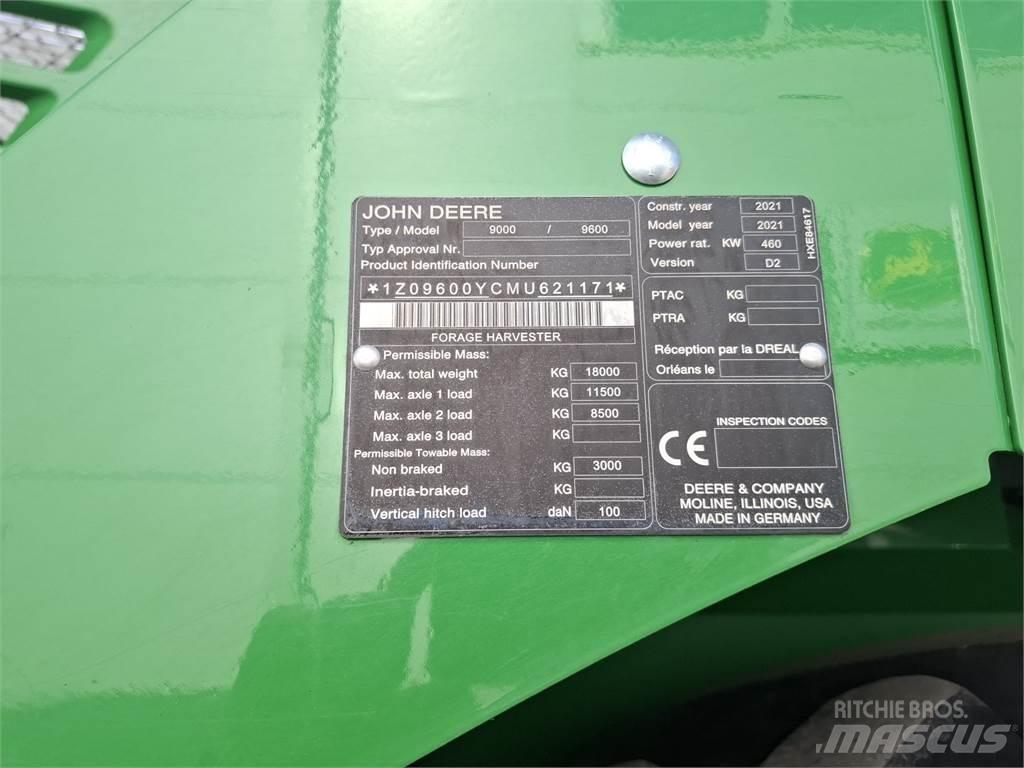 John Deere 9600 Selvdrevne fôrhøstere