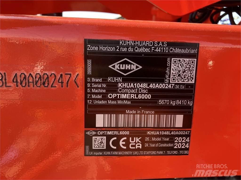 Kuhn L6000 Kultivatorer