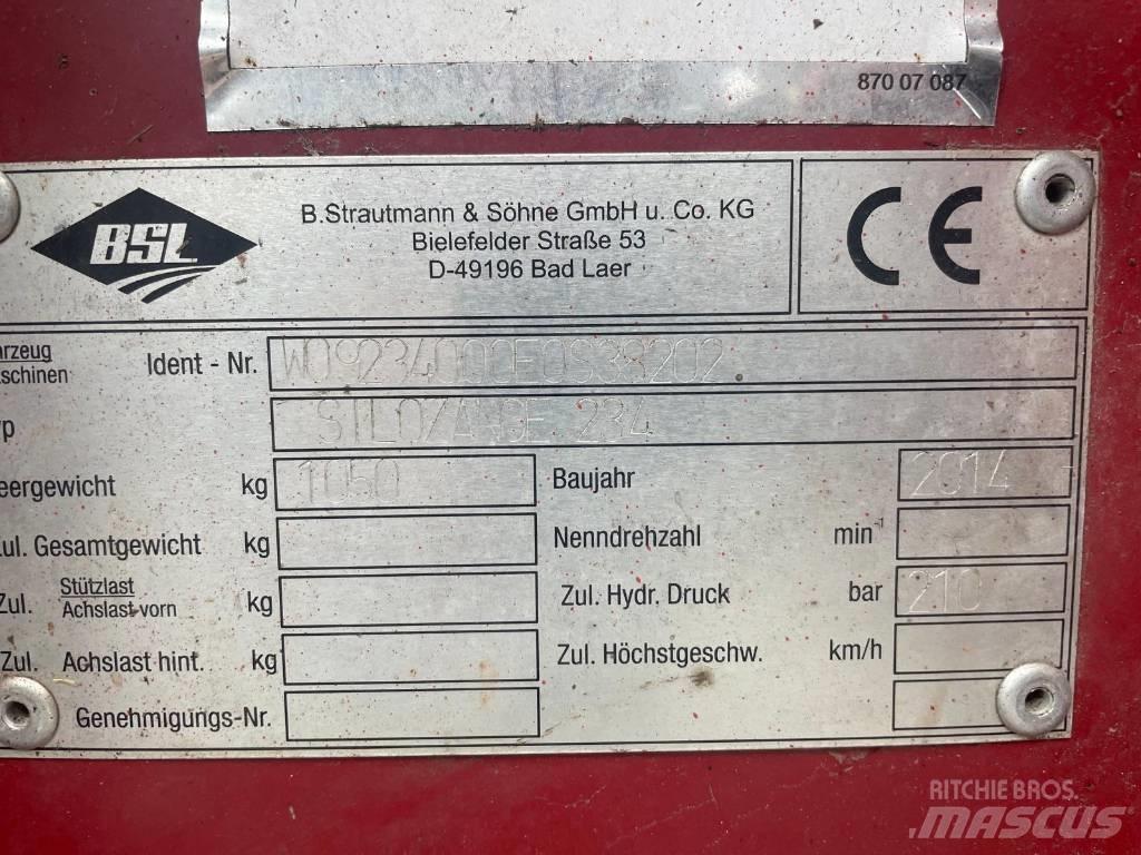 Strautmann 180 cm Fôrutlegger