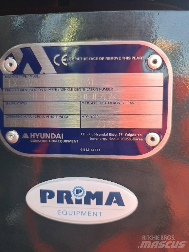 Hyundai HX260AL Beltegraver