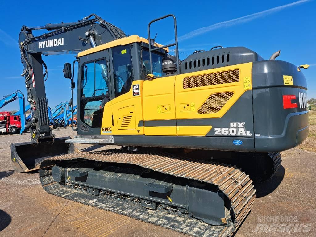 Hyundai HX260AL Beltegraver