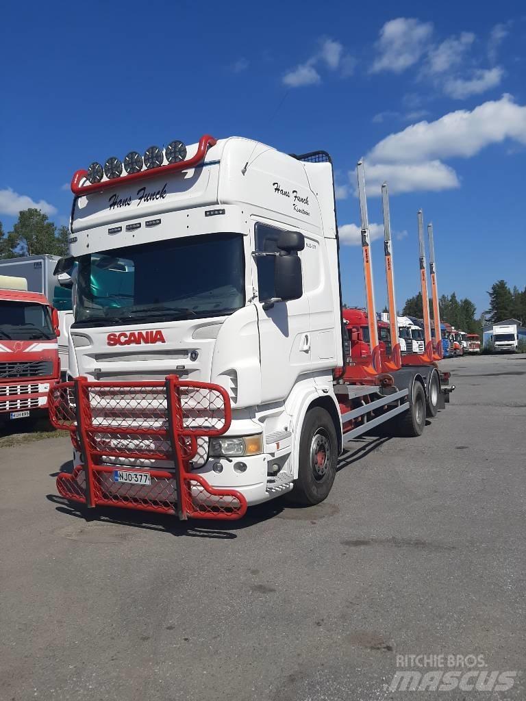 Scania R 560 Tømmerbiler