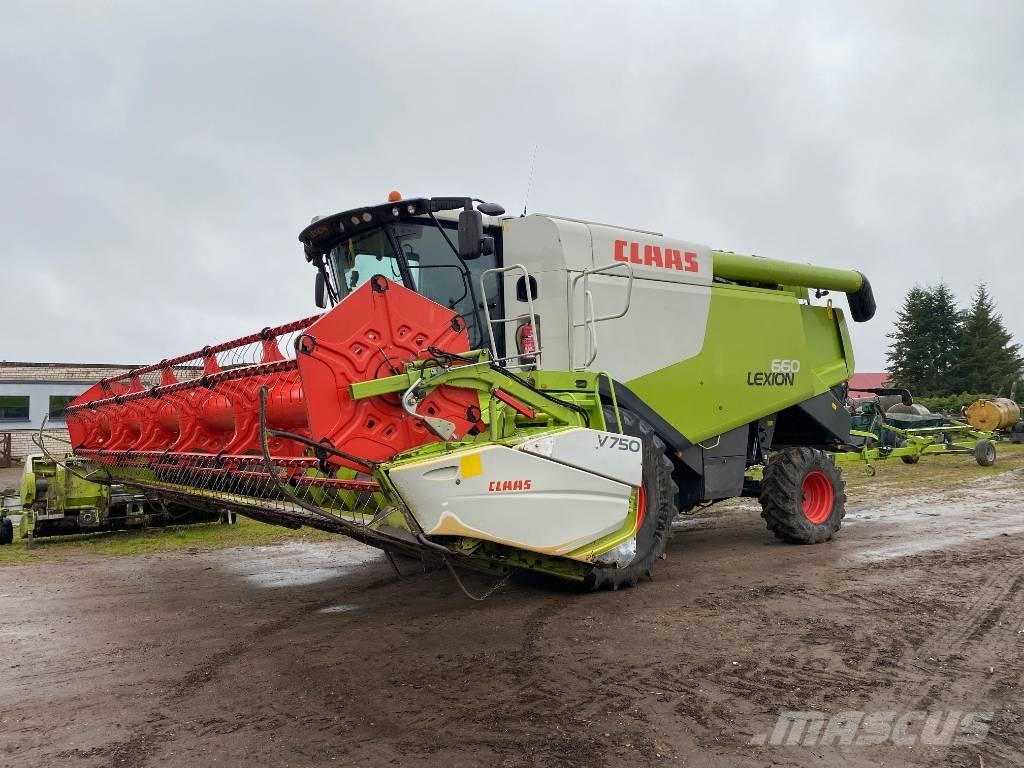 CLAAS Lexion 660 Skurtreskere