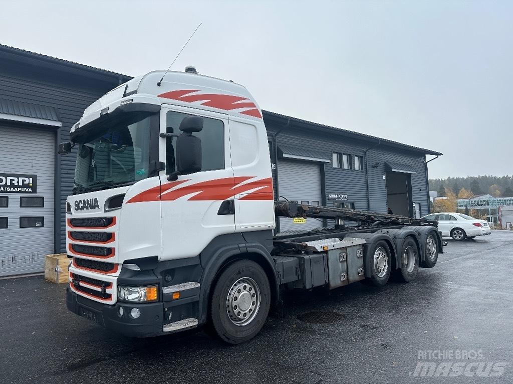 Scania R520 8x2/4 Kabelløft lastebiler