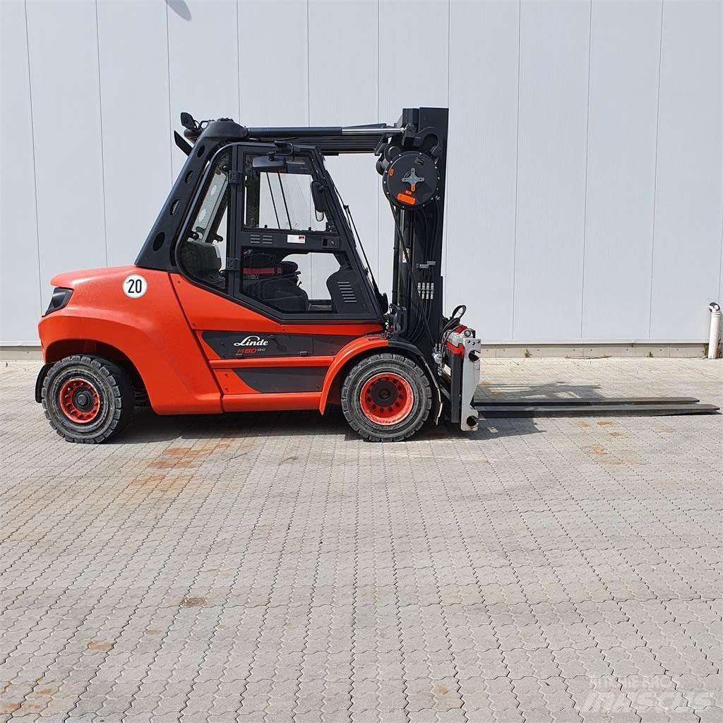 Linde H80D/900 Diesel Trucker