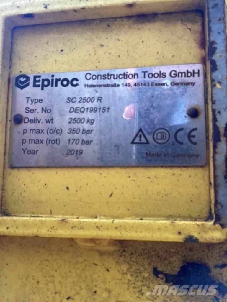Epiroc SC2500 Asfaltskjærer
