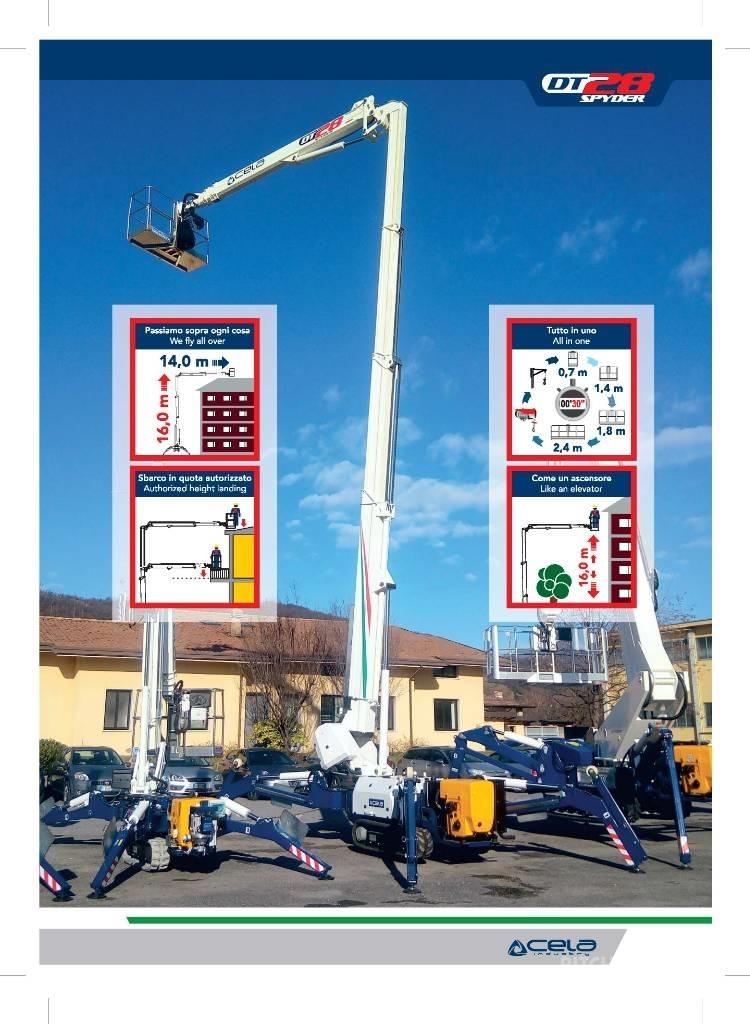Cela CRAWLER DT 28 Andre personløftere og plattformer
