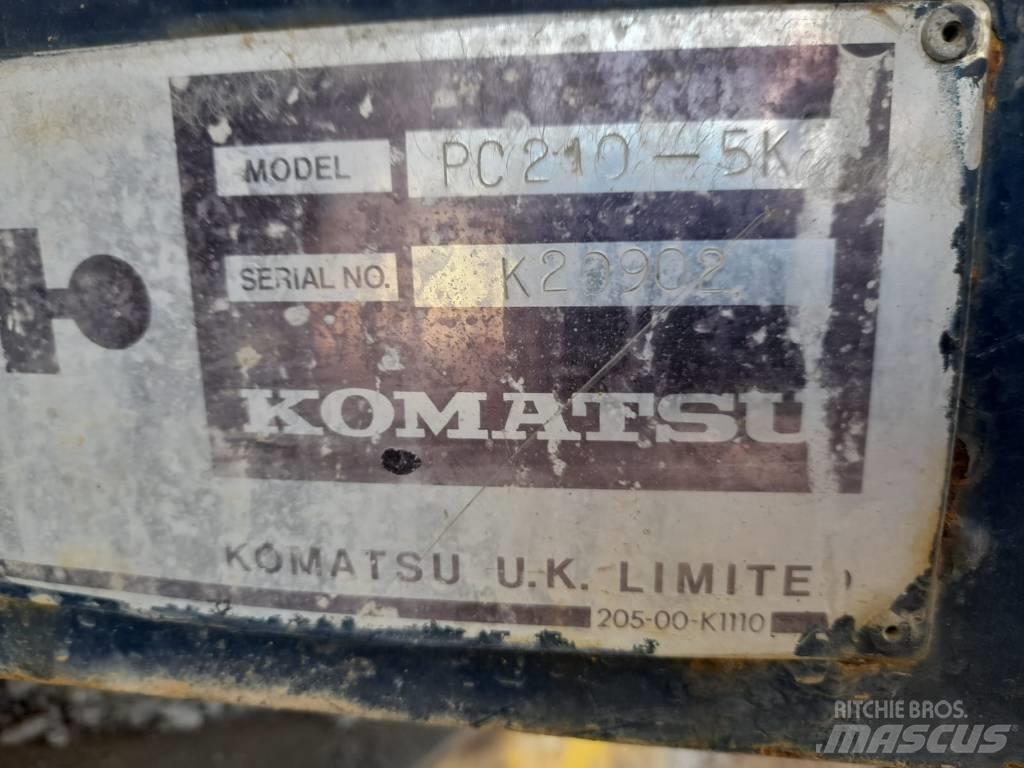 Komatsu PC 210-5 Beltegraver