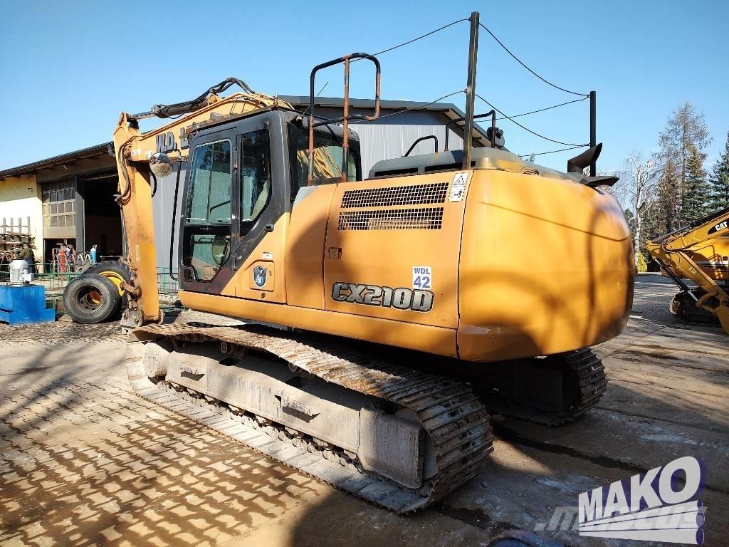 CASE CX 210 D Beltegraver