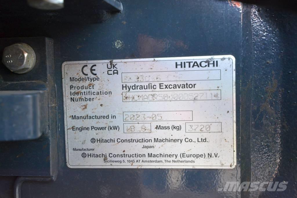 Hitachi ZX 33 U-6 Minigravere <7t