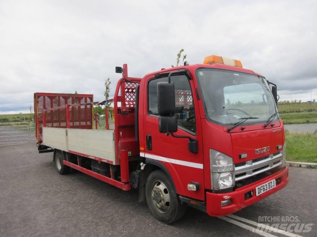 Isuzu N 75.190 Flatvogn med vinsj
