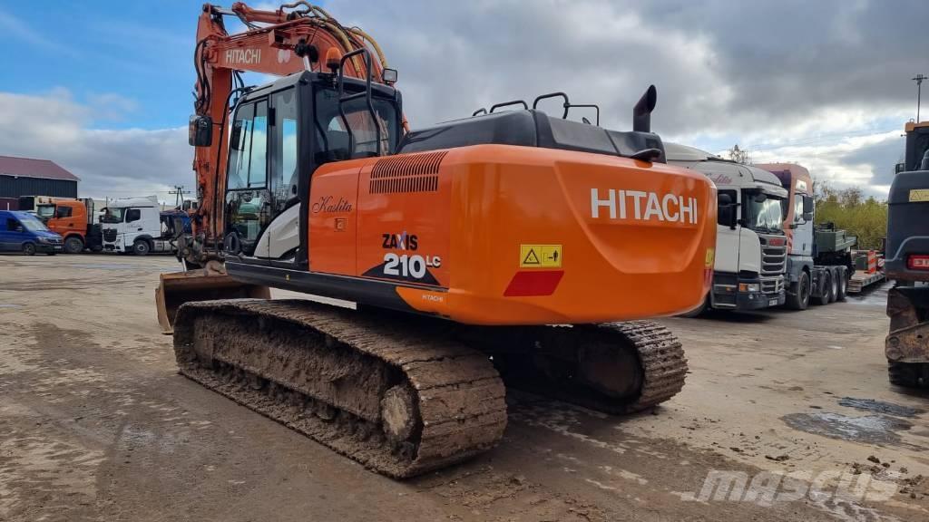 Hitachi ZX 210 LC-6 Beltegraver