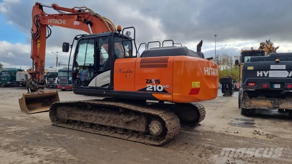 Hitachi ZX 210 LC-6 Beltegraver