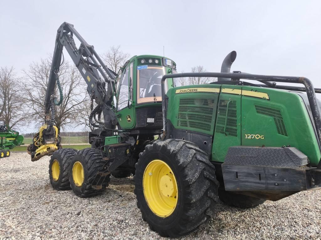 John Deere 1270G Hogstmaskiner